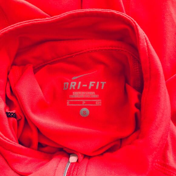 Nike Dri-Fit Half Zip Women's SZ S Workout Layering Workout Pullover - Picture 10 of 12